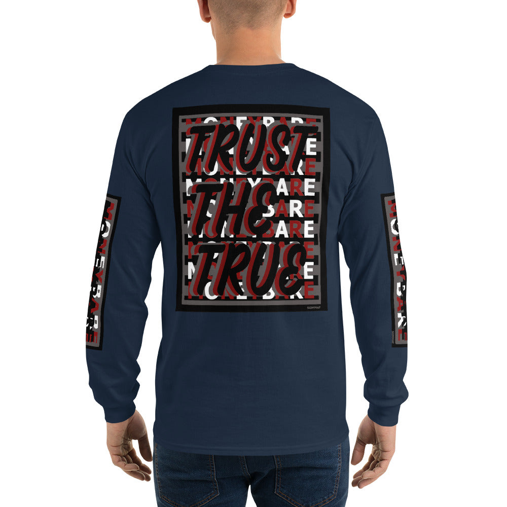 TTT-1 Men’s Long Sleeve Shirt - Red