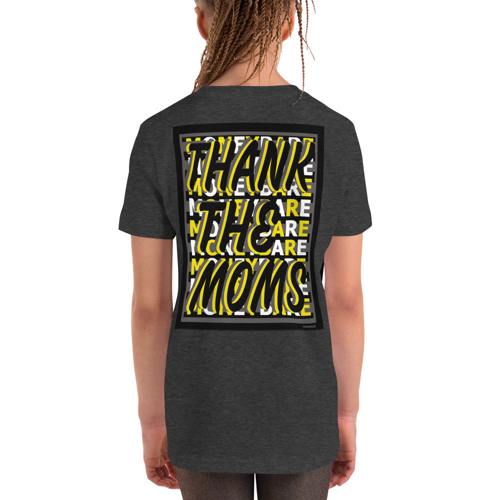 MONEYBARE TTM-1 Youth Short Sleeve Premium T-Shirt - Yellow In Icon