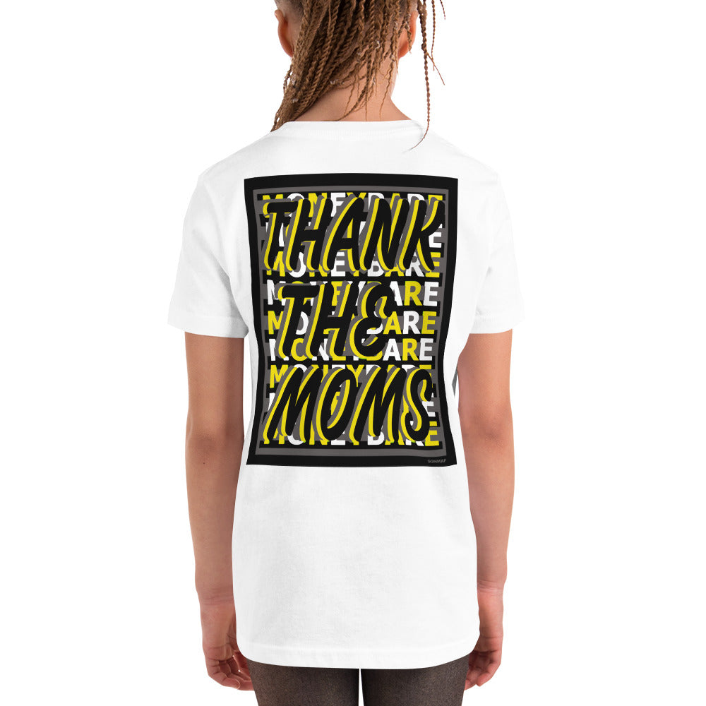 MONEYBARE TTM-1 Youth Short Sleeve Premium T-Shirt - Yellow In Icon