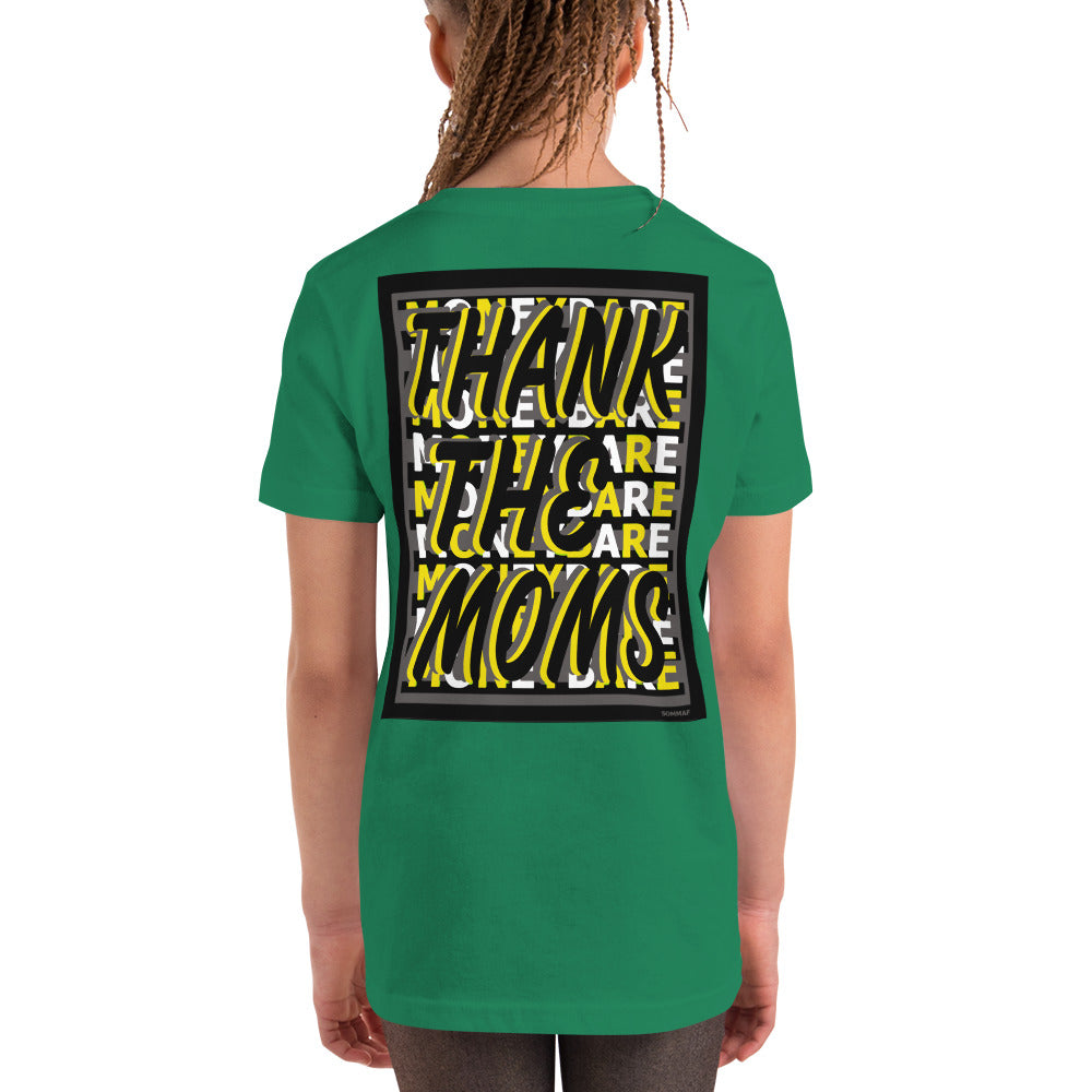 MONEYBARE TTM-1 Youth Short Sleeve Premium T-Shirt - Yellow In Icon