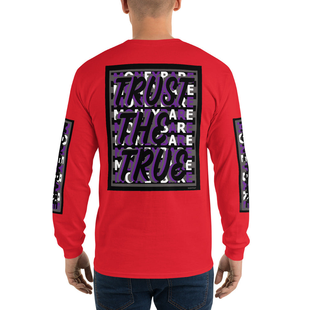 TTT-1 Men’s Long Sleeve Shirt - Purple