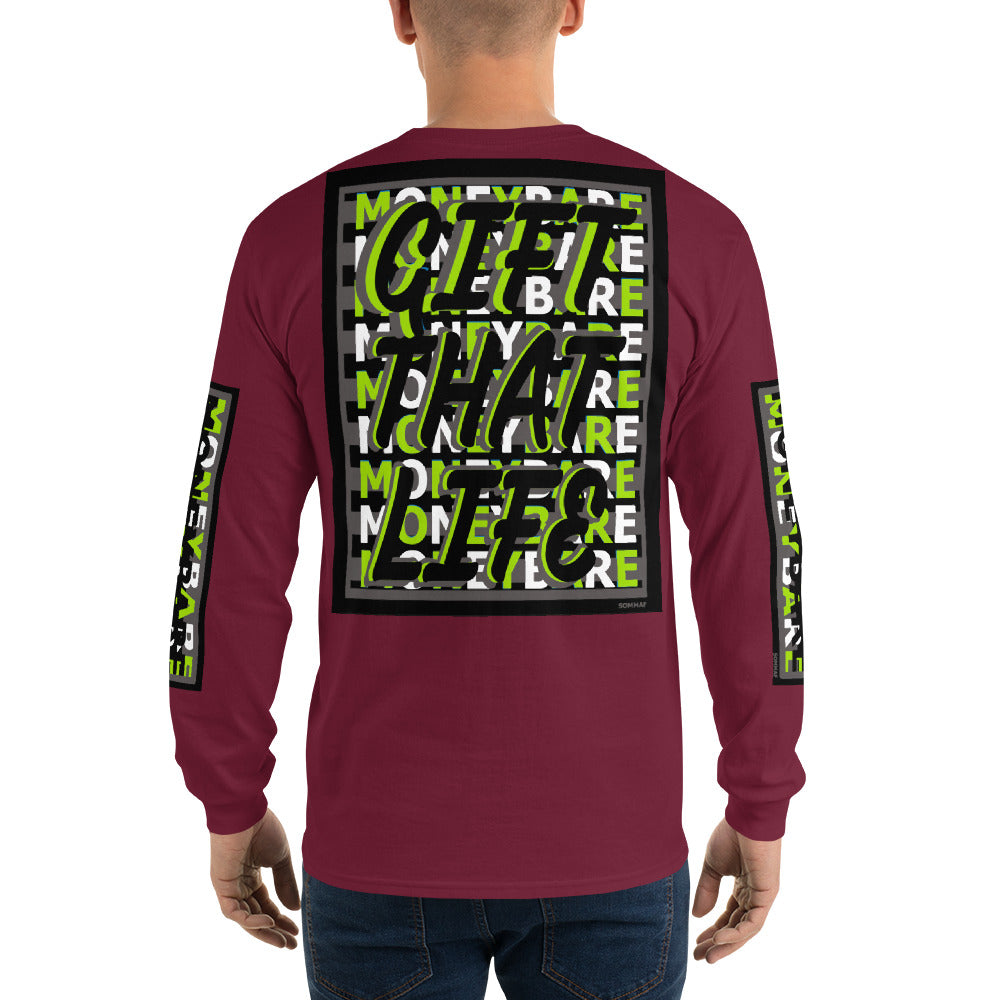 GTL-1 Men’s Long Sleeve Shirt - Green