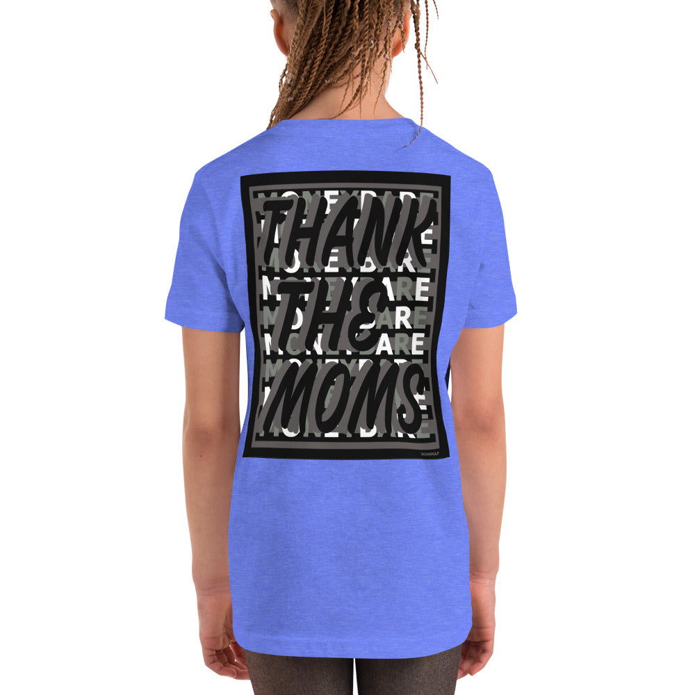 MONEYBARE TTM-1 Youth Short Sleeve Premium T-Shirt - Grey In Icon