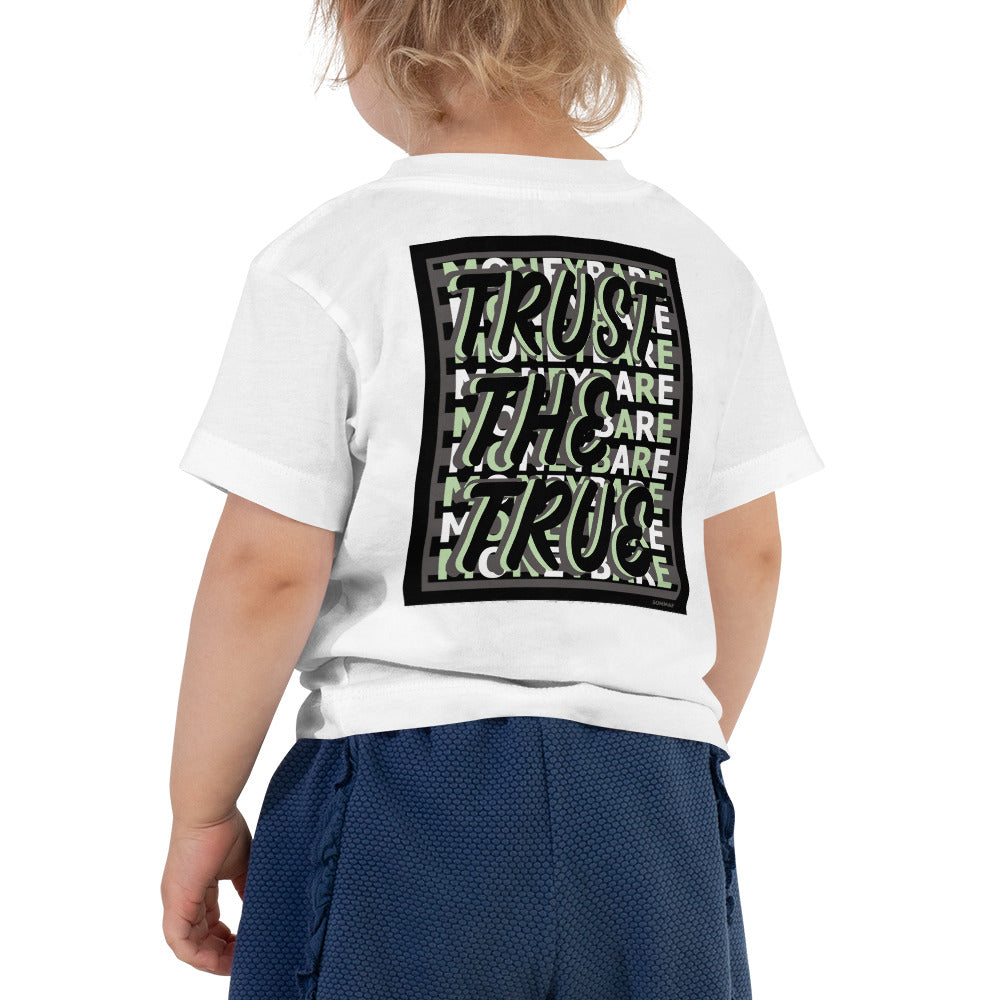 MONEYBARE TTT-1 Toddler Short Sleeve Tee - Mint Green