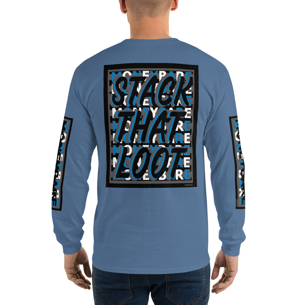 STL-1 Men’s Long Sleeve Shirt - Blue