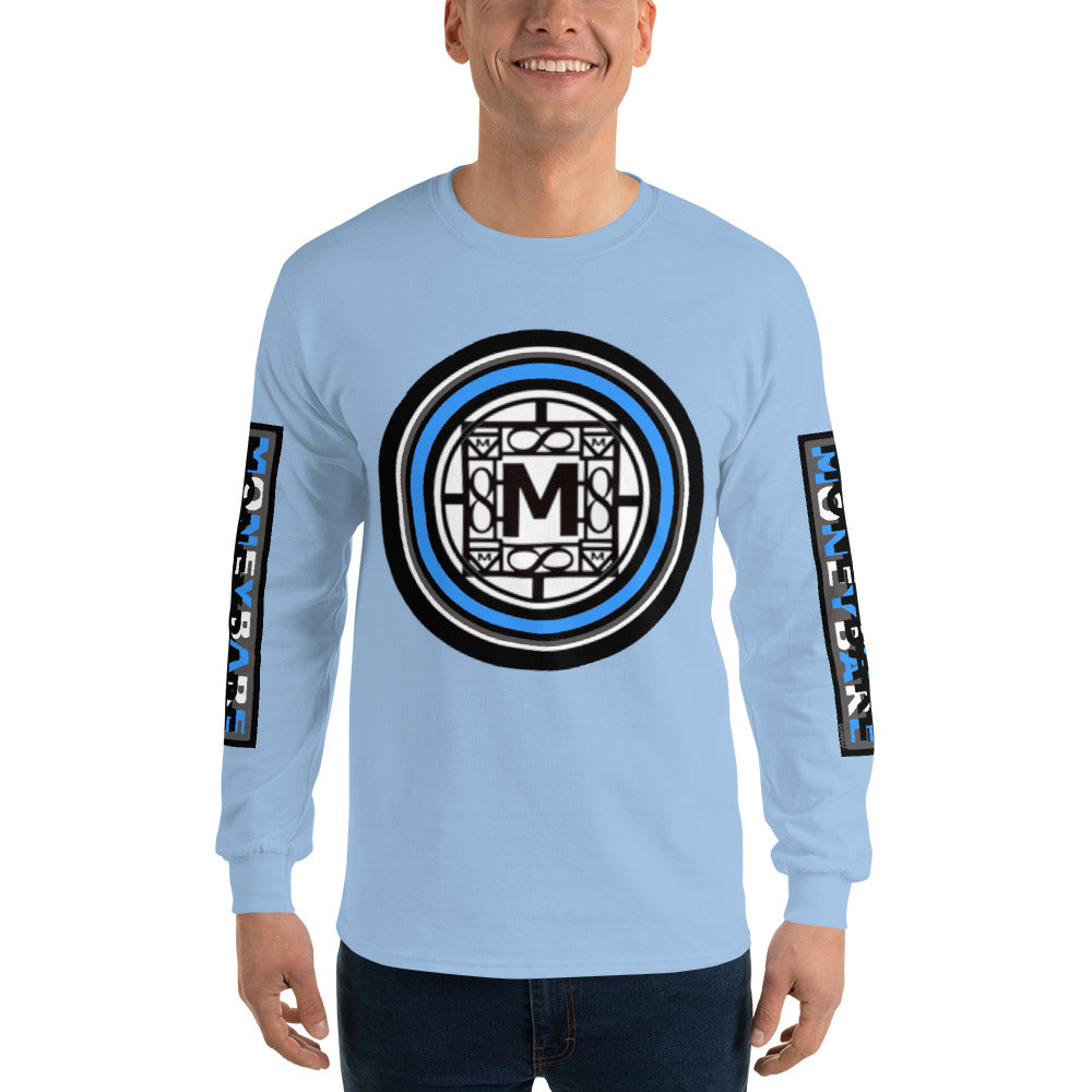STL-1 Men’s Long Sleeve Shirt - Aqua