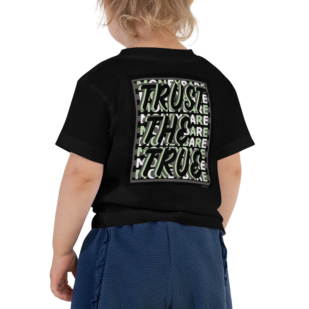 MONEYBARE TTT-1 Toddler Short Sleeve Tee - Mint Green