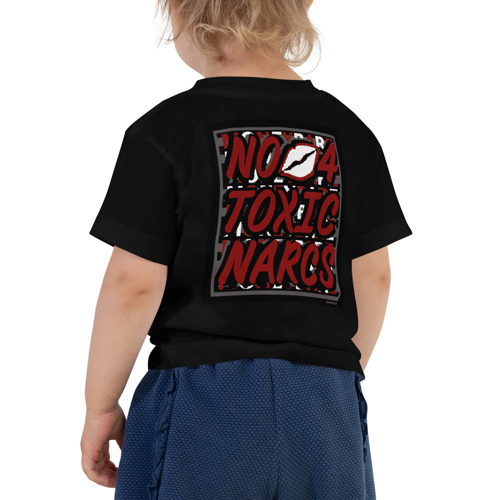 MONEYBARE N4TN-1 Toddler Short Sleeve Tee - Red