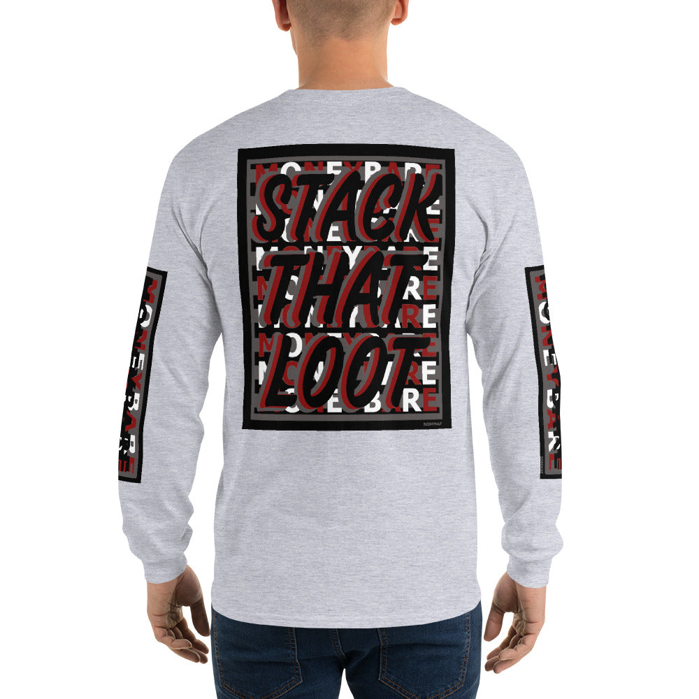STL-1 Men’s Long Sleeve Shirt - Red