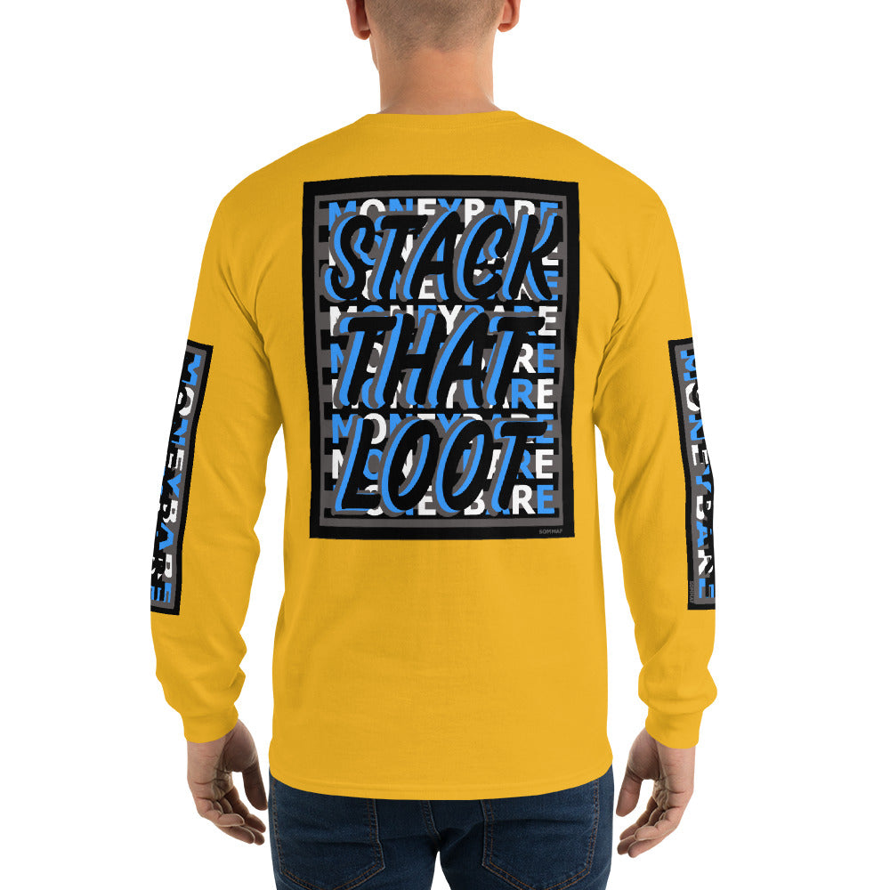 STL-1 Men’s Long Sleeve Shirt - Aqua