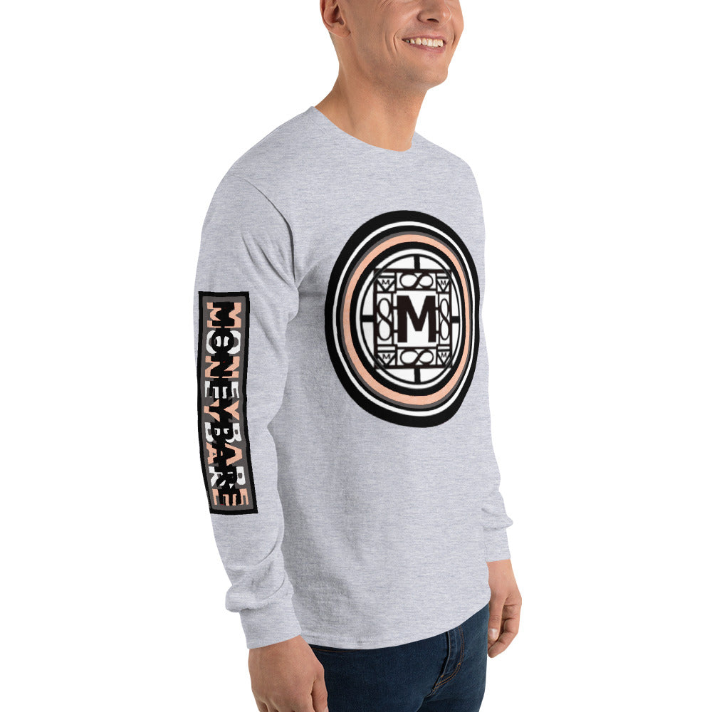 TTT-1 Men’s Long Sleeve Shirt - Peach