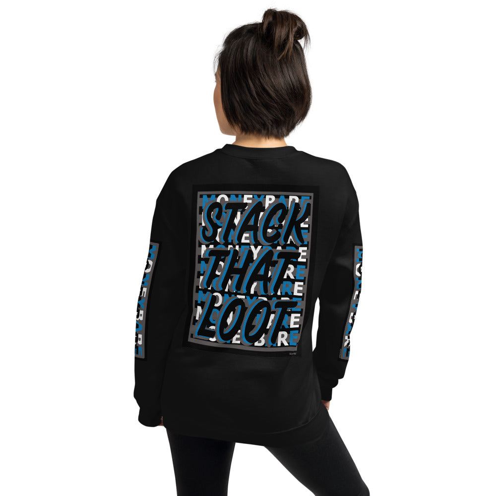 MONEYBARE STL-1 Sweatshirt - Blue