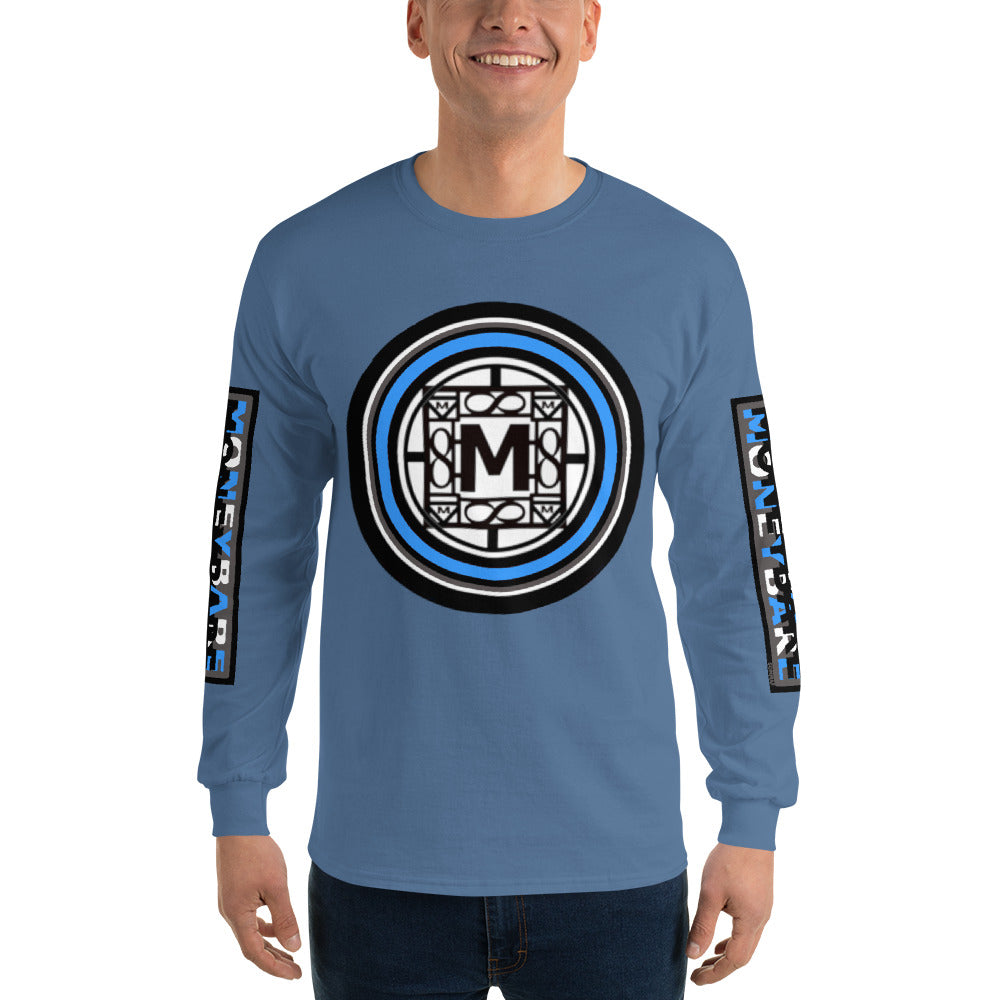STL-1 Men’s Long Sleeve Shirt - Aqua