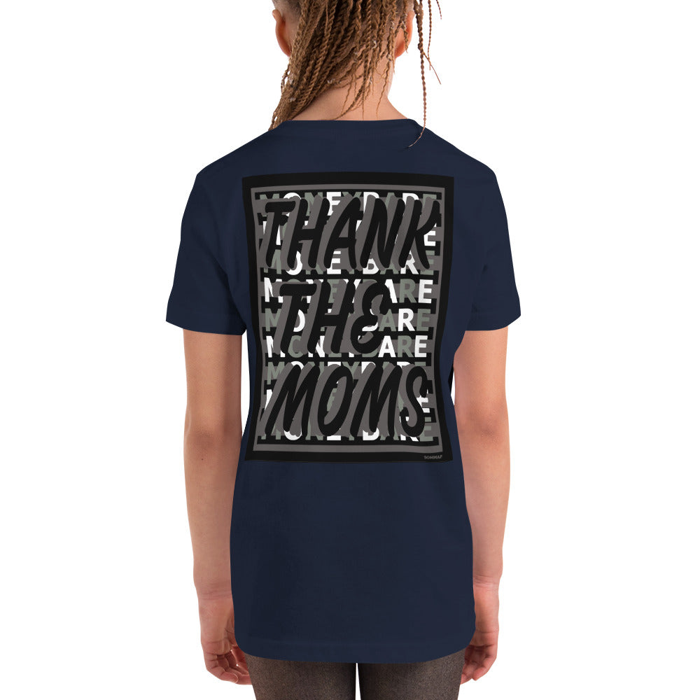MONEYBARE TTM-1 Youth Short Sleeve Premium T-Shirt - Grey In Icon