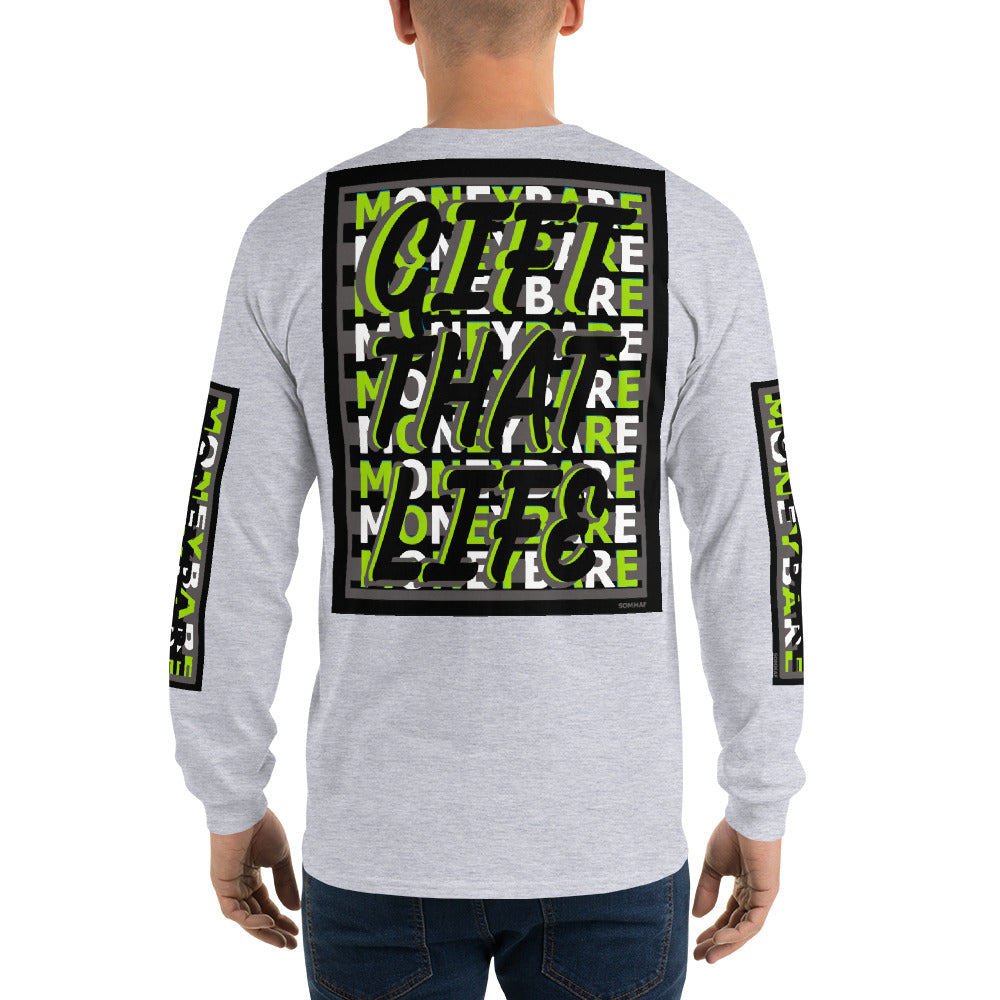 GTL-1 Men’s Long Sleeve Shirt - Green