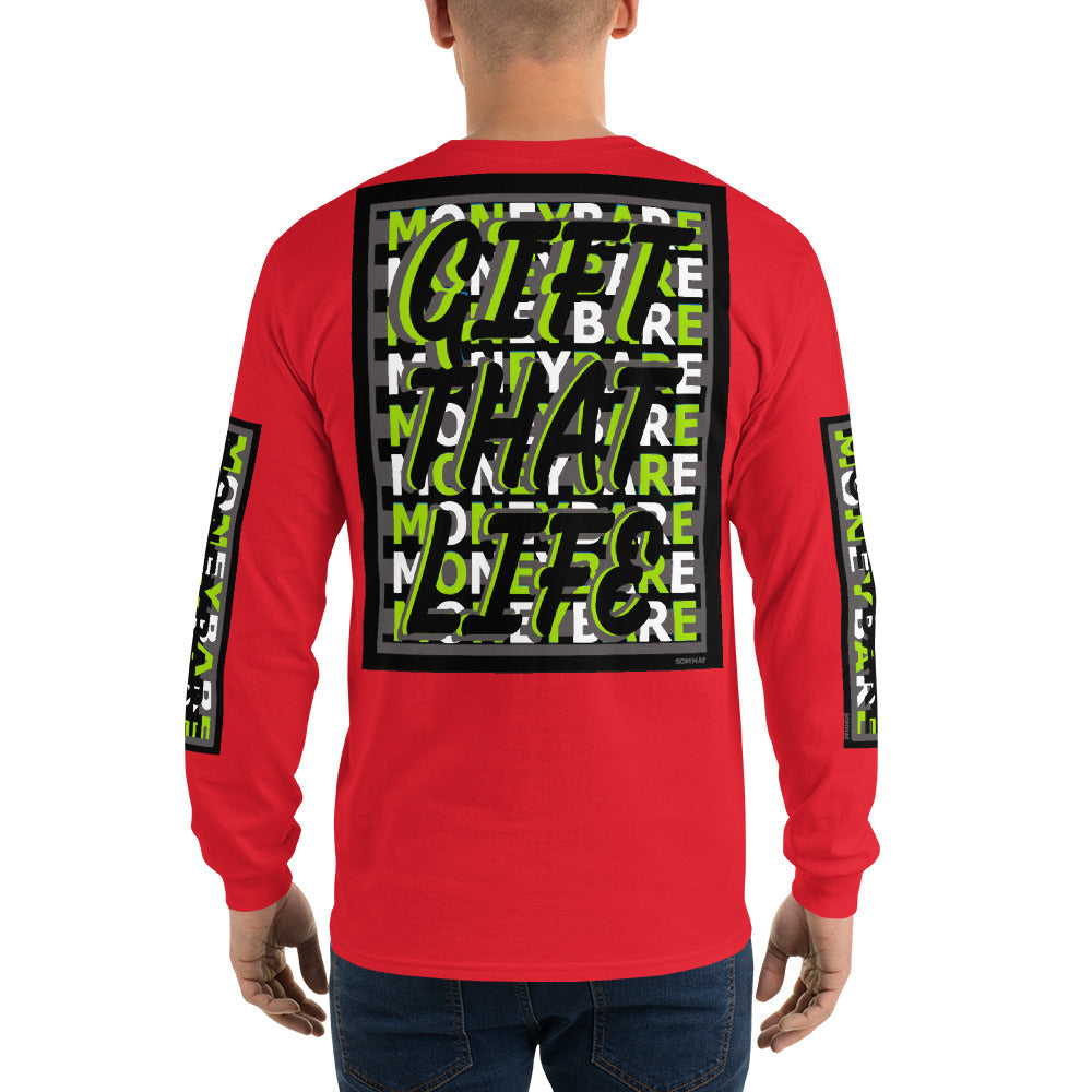 GTL-1 Men’s Long Sleeve Shirt - Green