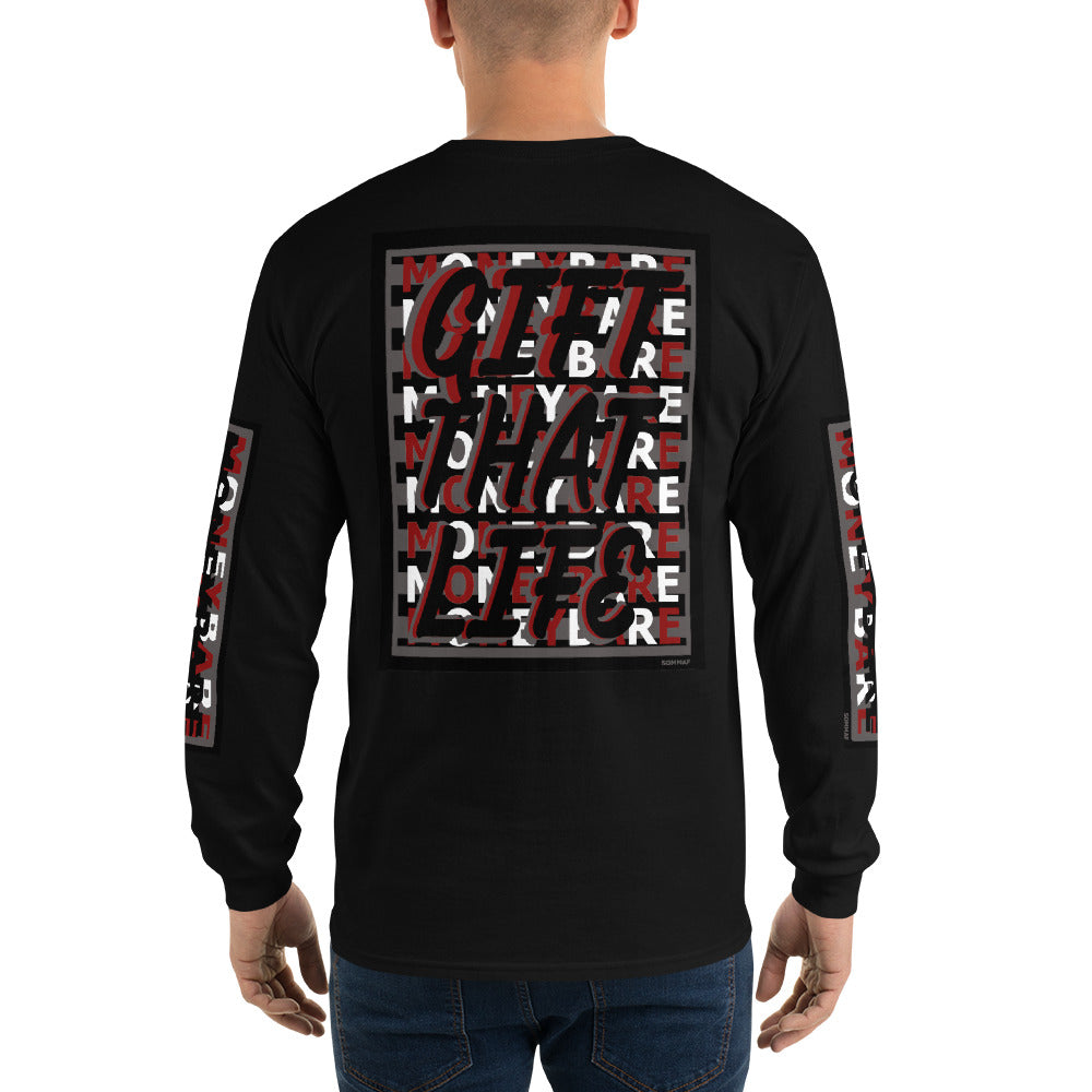 GTL-1 Men’s Long Sleeve Shirt - Red