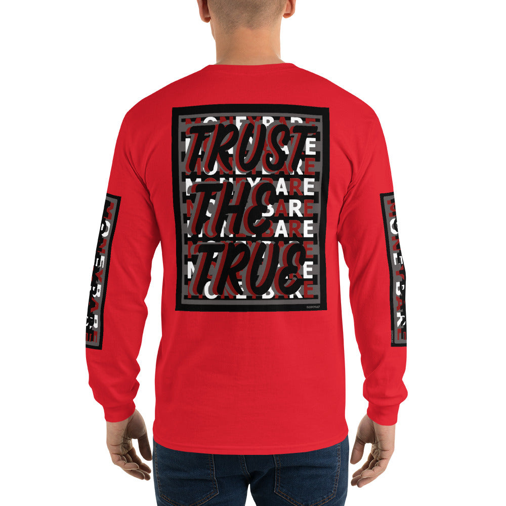 TTT-1 Men’s Long Sleeve Shirt - Red