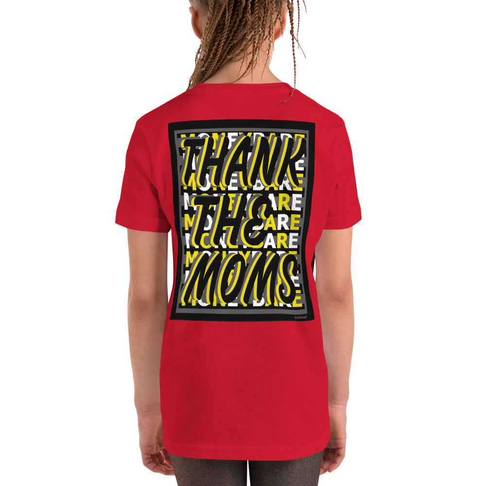 MONEYBARE TTM-1 Youth Short Sleeve Premium T-Shirt - Yellow In Icon