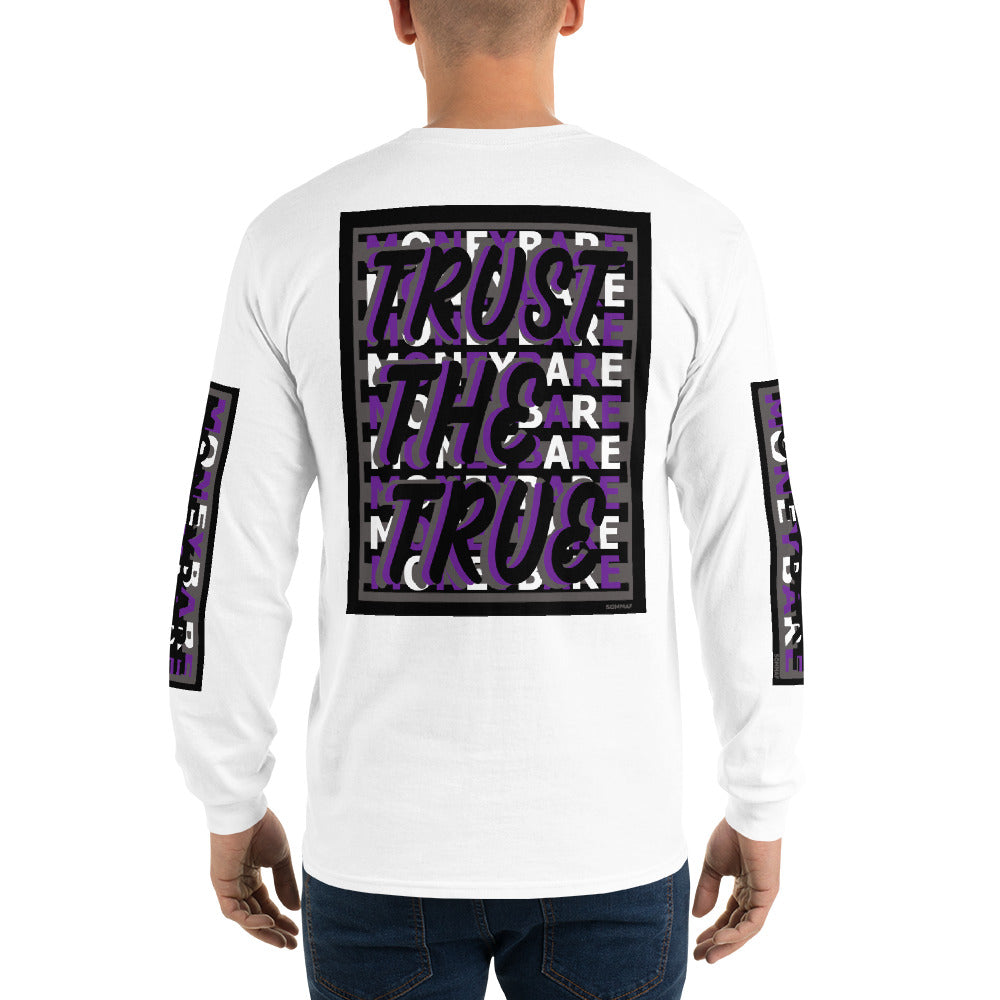 TTT-1 Men’s Long Sleeve Shirt - Purple