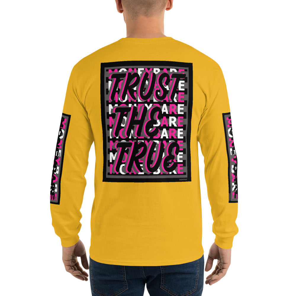 TTT-1 Men’s Long Sleeve Shirt - Pink