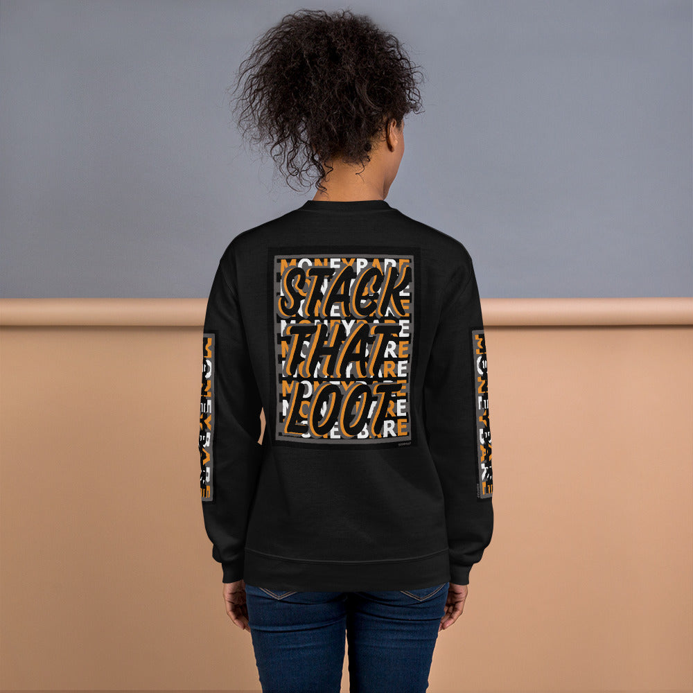 MONEYBARE STL-1 Sweatshirt - Orange
