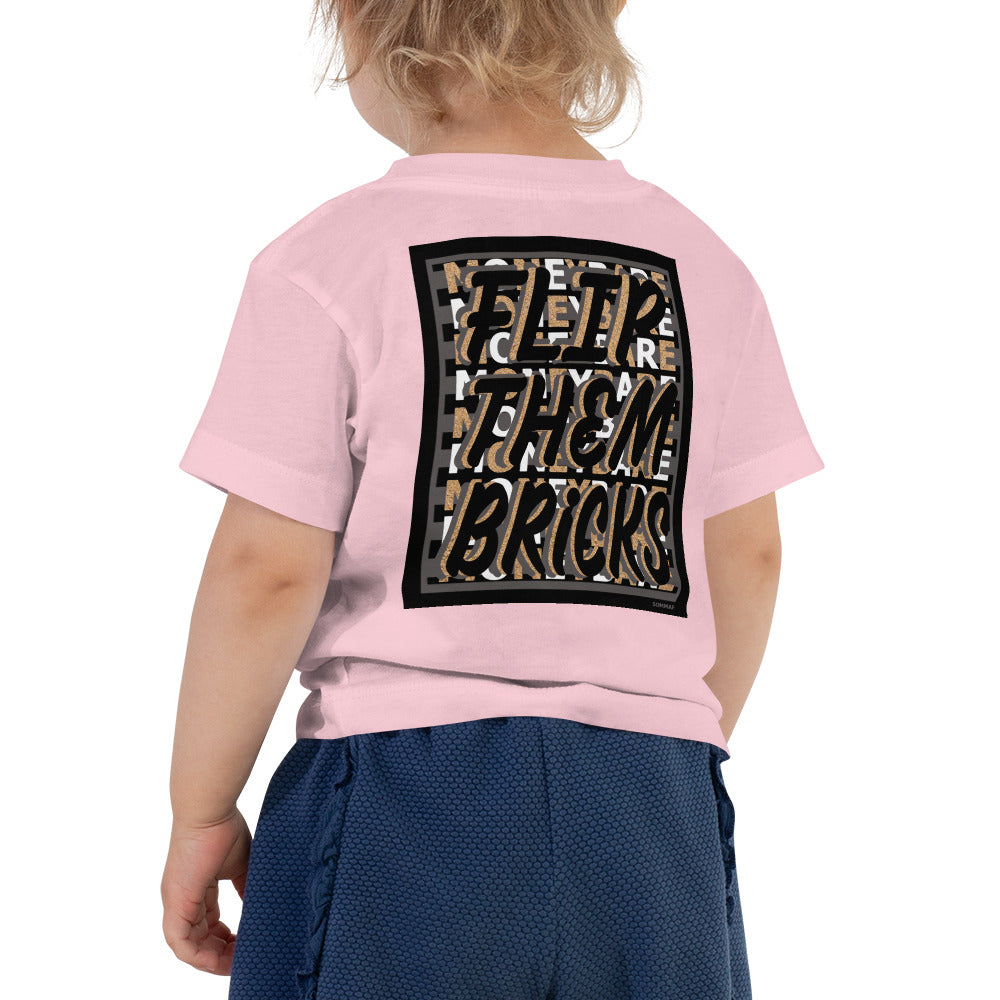 MONEYBARE FTB-1 Toddler Short Sleeve Tee - Sand
