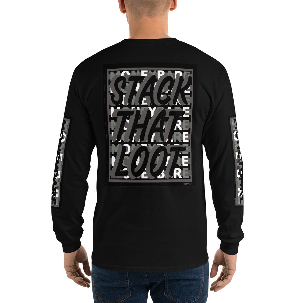 STL-1 Men’s Long Sleeve Shirt - Grey