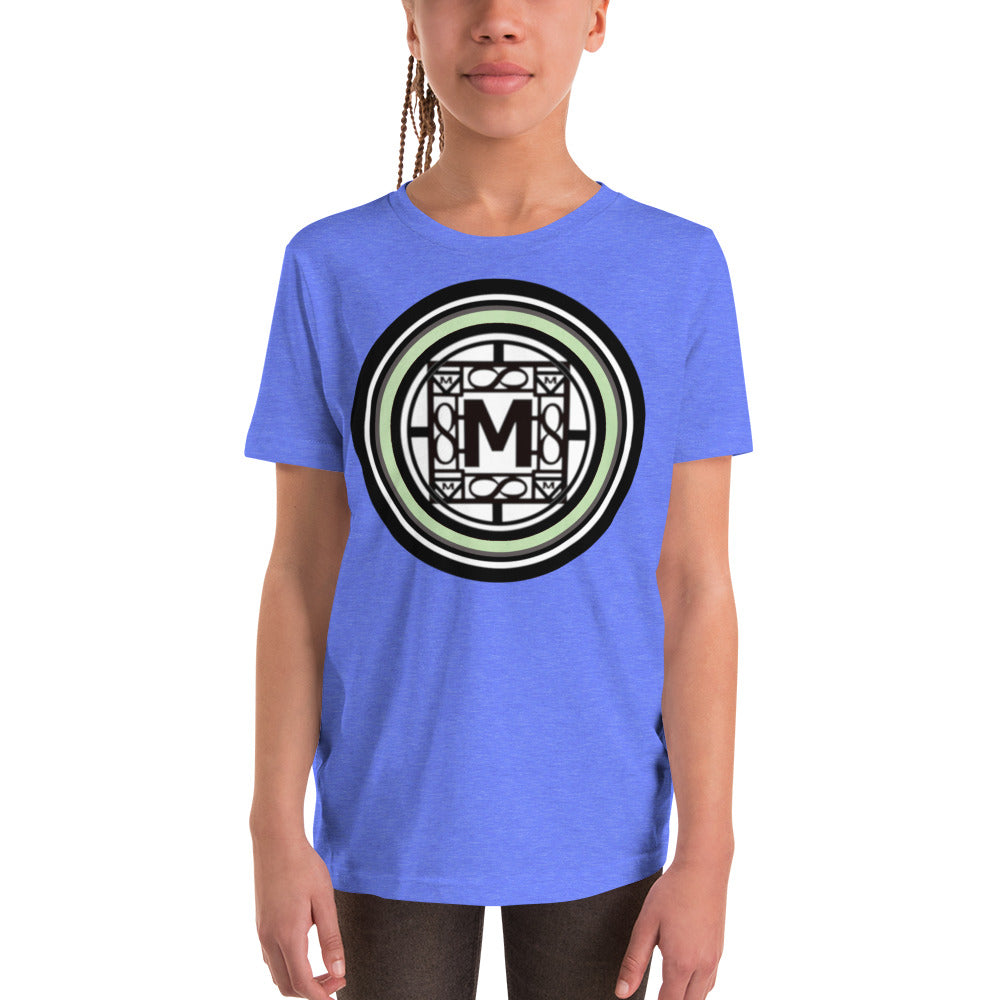 MONEYBARE TTM-1 Youth Short Sleeve Premium T-Shirt - Mint Green In Icon