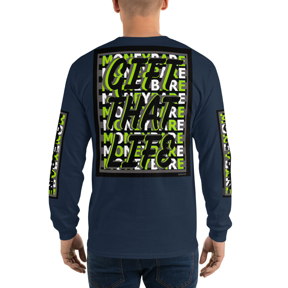 GTL-1 Men’s Long Sleeve Shirt - Green