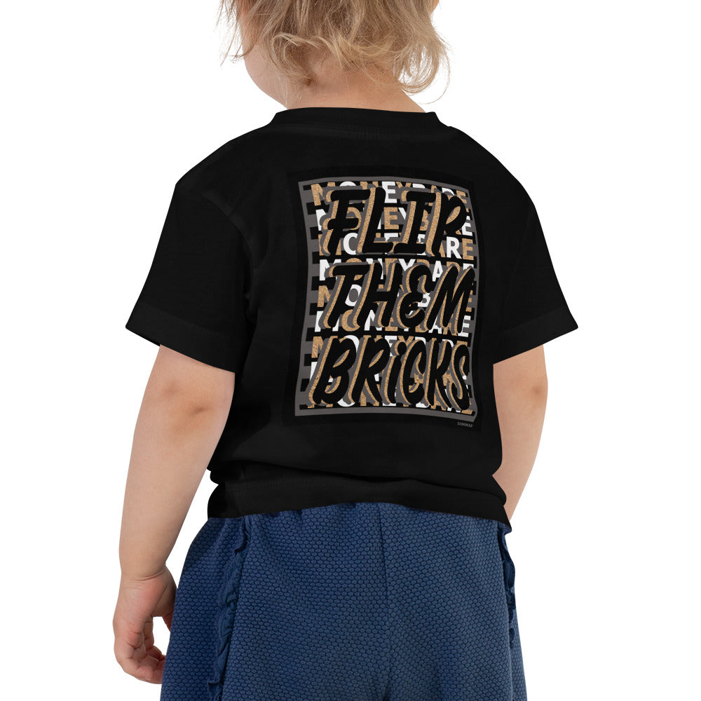 MONEYBARE FTB-1 Toddler Short Sleeve Tee - Sand