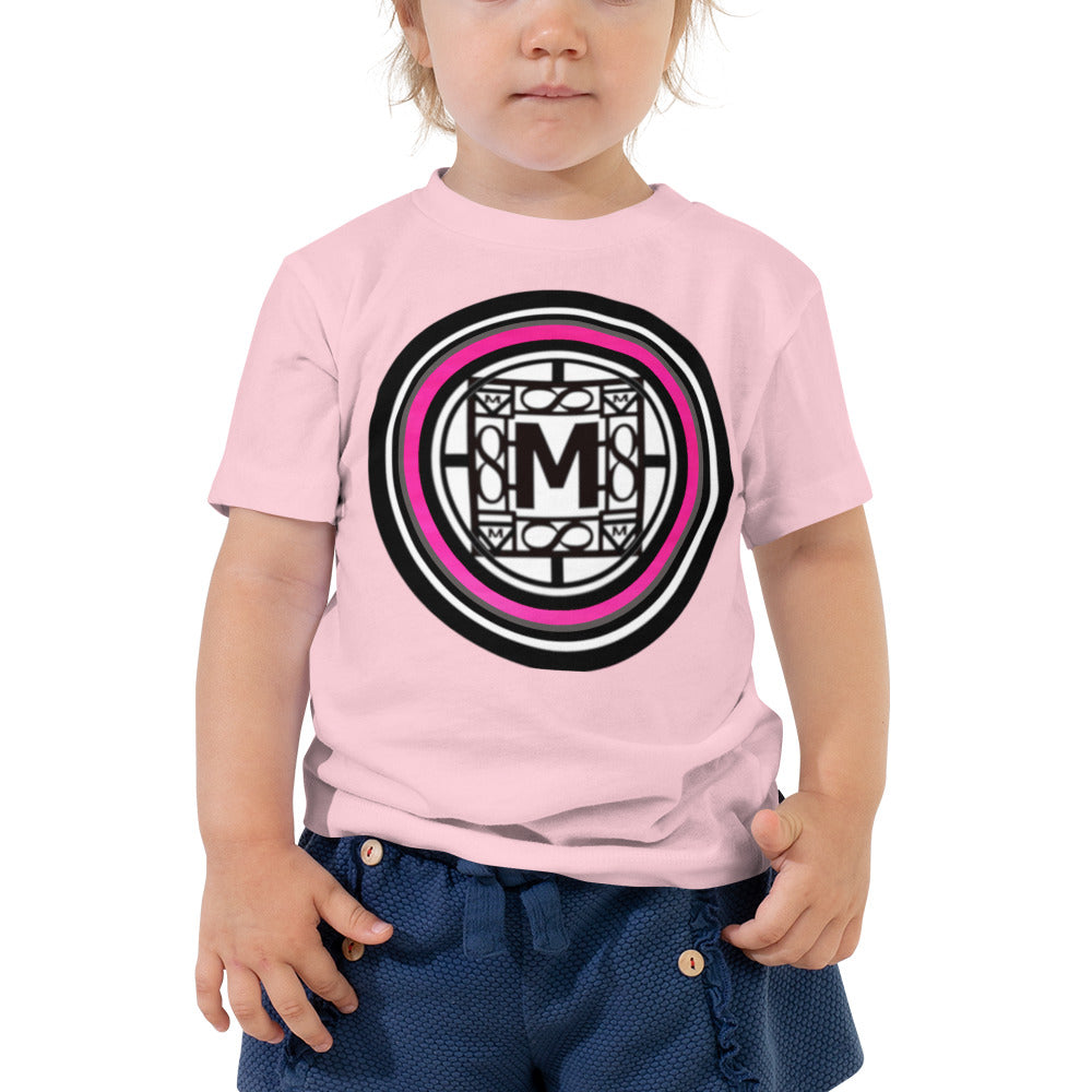 MONEYBARE FTB-1 Toddler Short Sleeve Tee - Pink