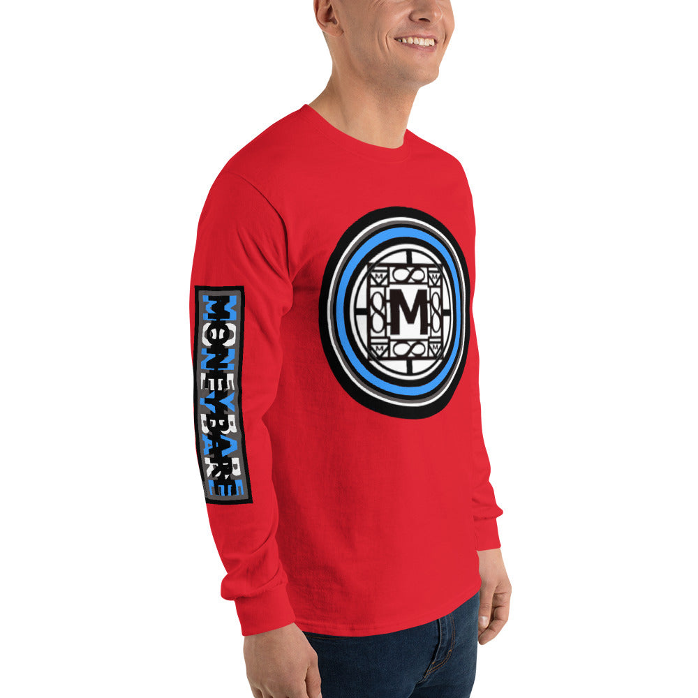 STL-1 Men’s Long Sleeve Shirt - Aqua