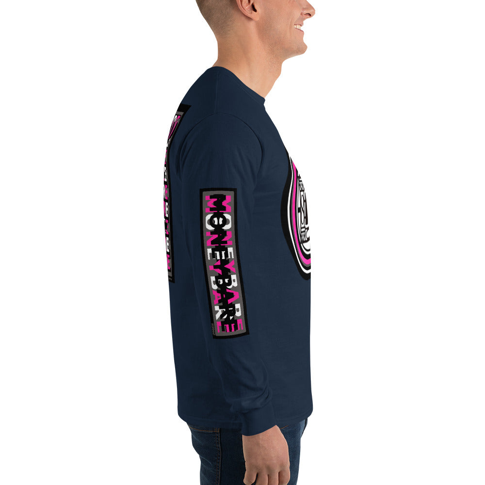 STL-1 Men’s Long Sleeve Shirt - Pink
