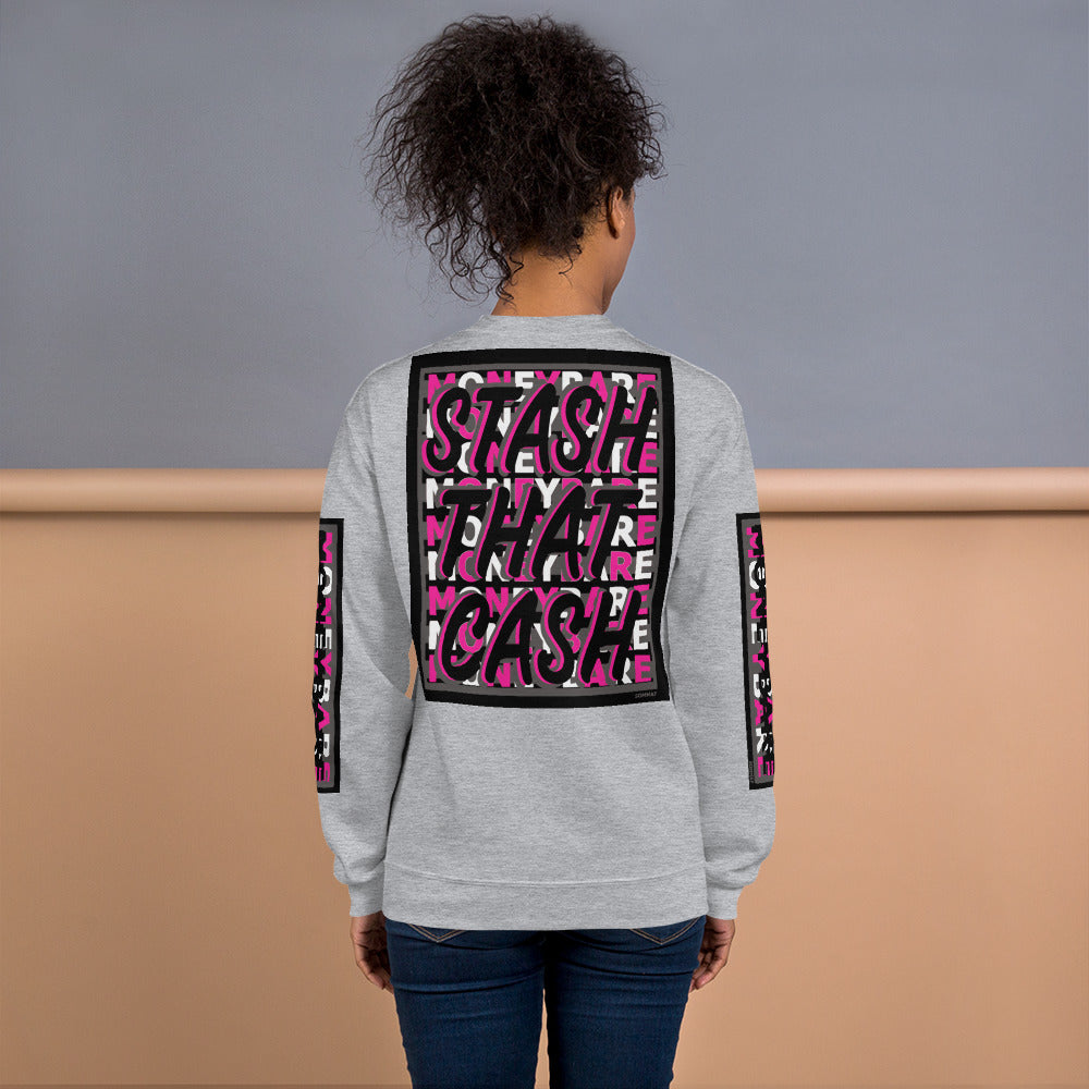 MONEYBARE STC-1 Sweatshirt - Pink