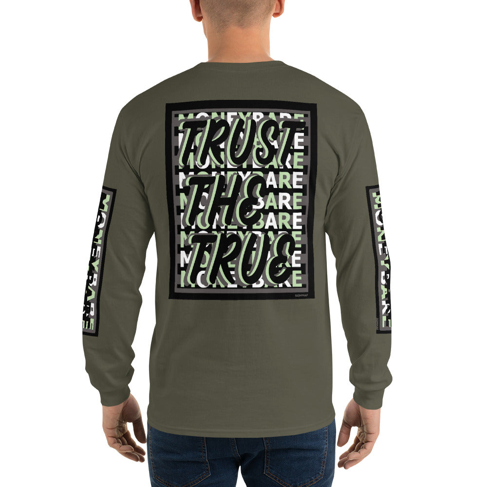 TTT-1 Men’s Long Sleeve Shirt - Mint Green