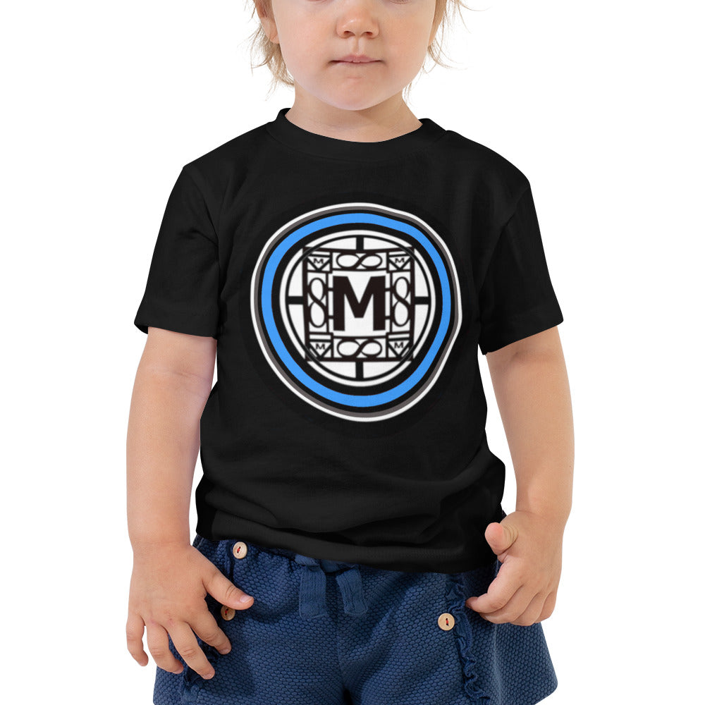 MONEYBARE N4TN-1 Toddler Short Sleeve Tee - Aqua