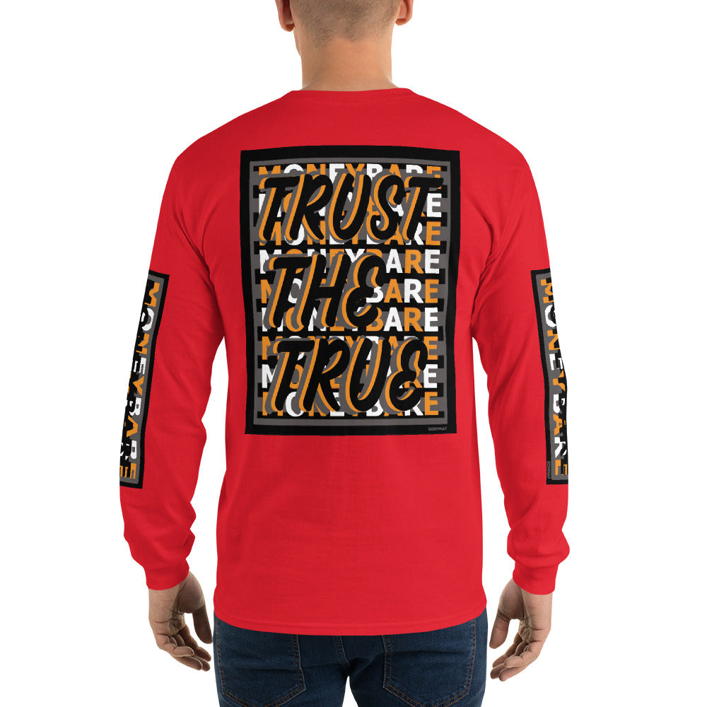 TTT-1 Men’s Long Sleeve Shirt - Orange