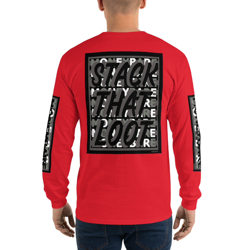 STL-1 Men’s Long Sleeve Shirt - Grey