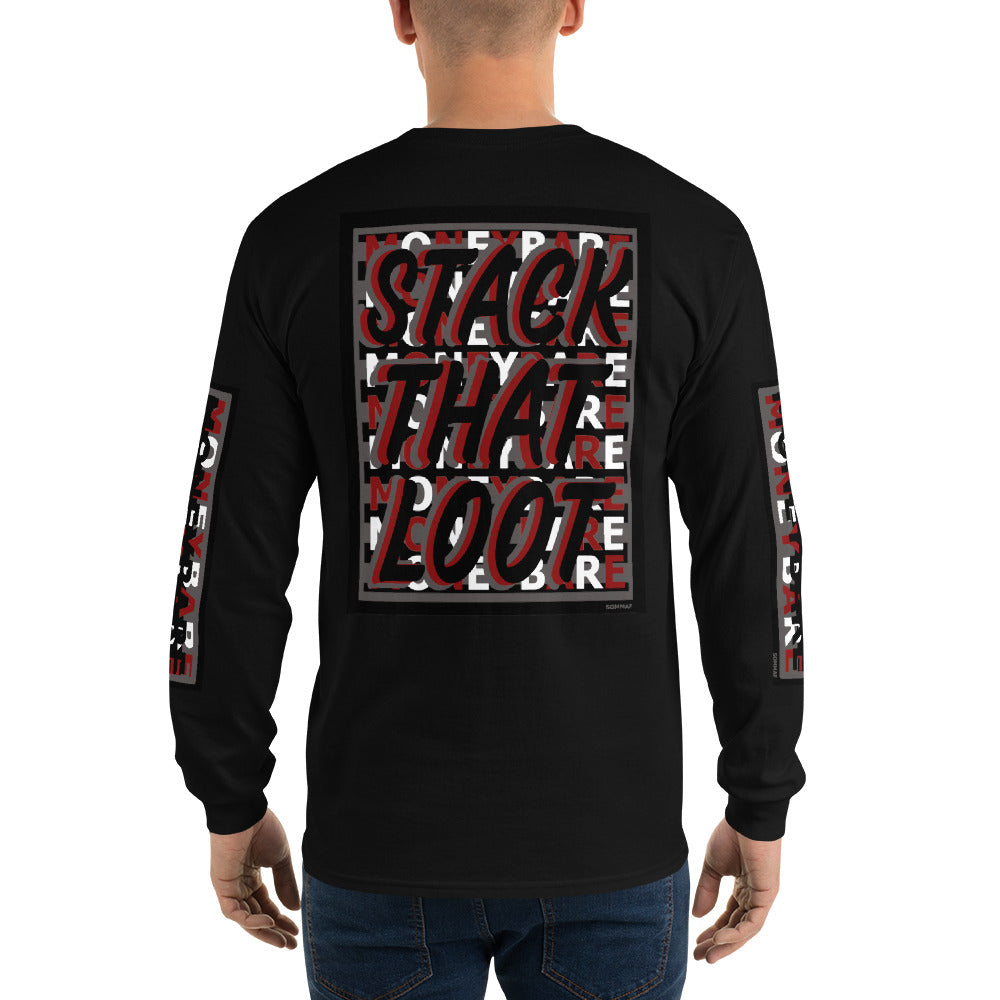STL-1 Men’s Long Sleeve Shirt - Red