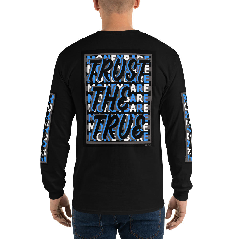 TTT-1 Men’s Long Sleeve Shirt - Aqua