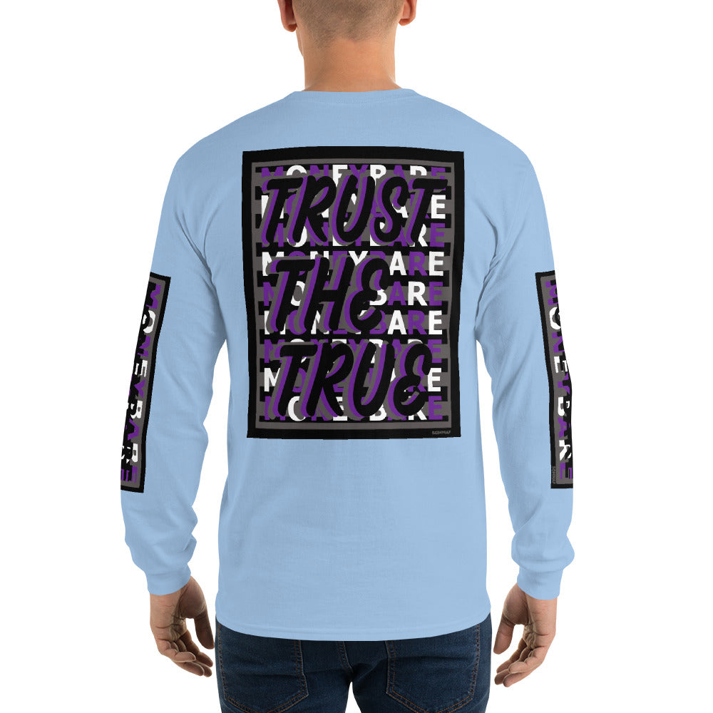 TTT-1 Men’s Long Sleeve Shirt - Purple
