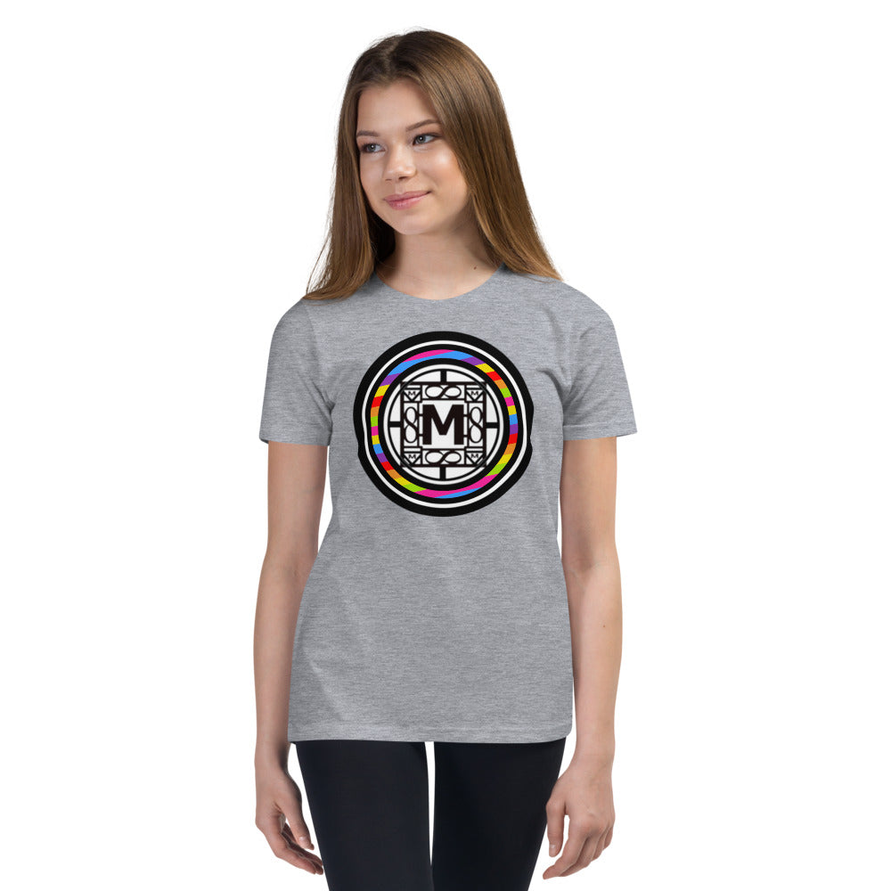 MONEYBARE SRQ-1 Youth Short Sleeve Premium T-Shirt - Auroral