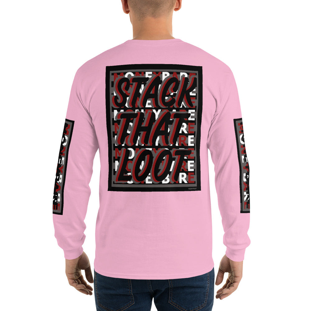 STL-1 Men’s Long Sleeve Shirt - Red