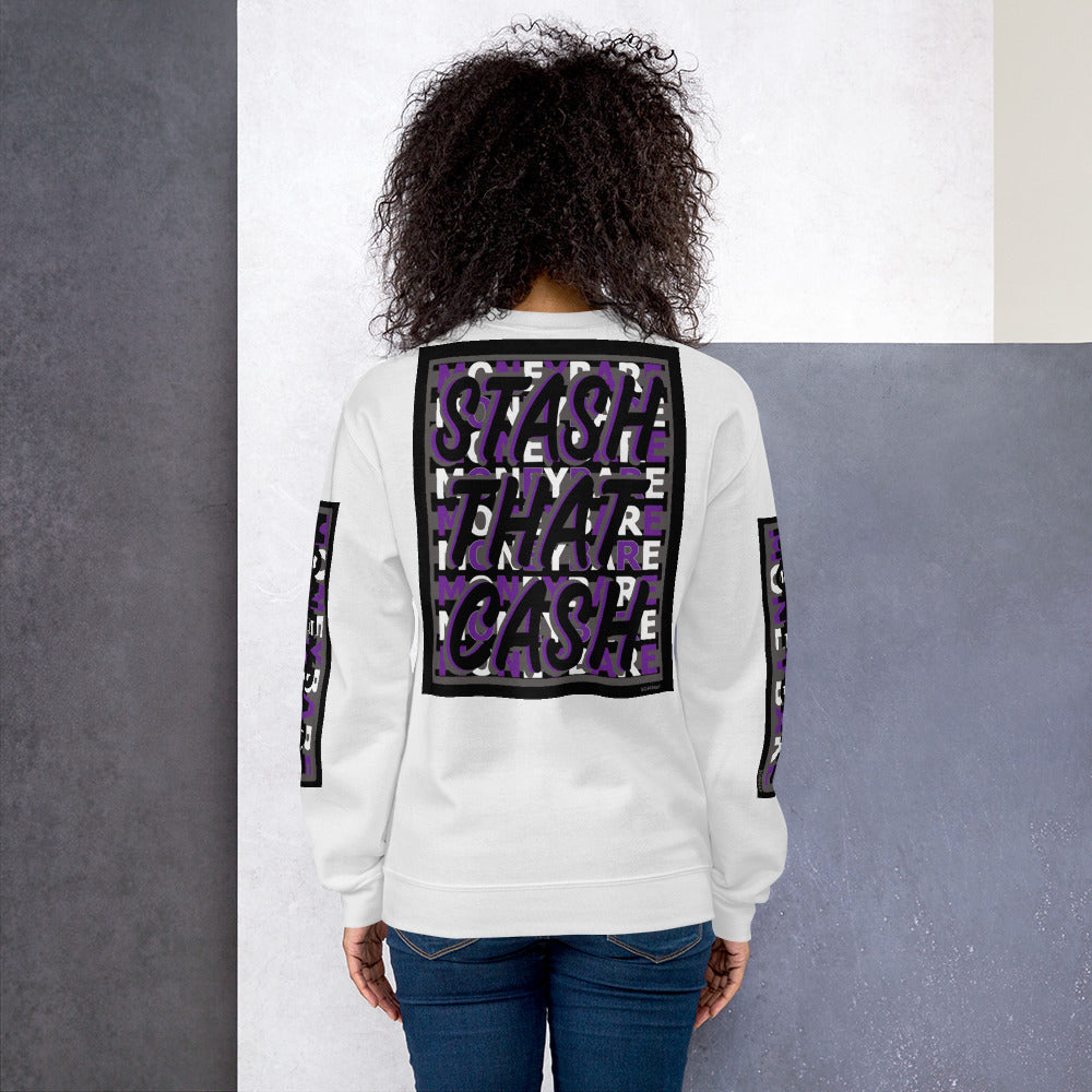 MONEYBARE STC-1 Sweatshirt - Purple