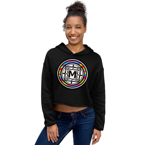 MONEYBARE Crop Hoodie - Knowing