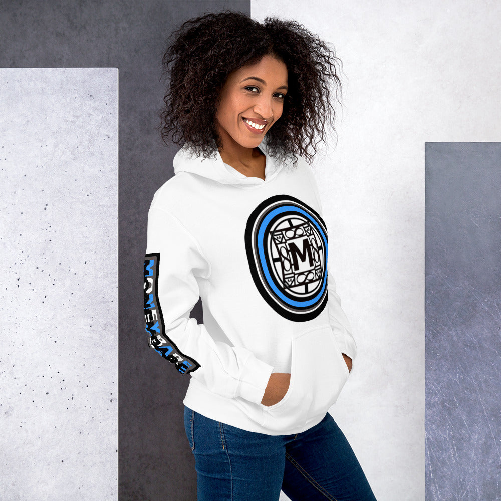 MONEYBARE N14NT-1 Hoodie - Aqua Icon