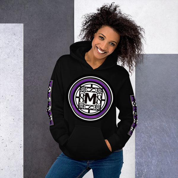 MONEYBARE NGN-1 Hoodie - Purple Icon