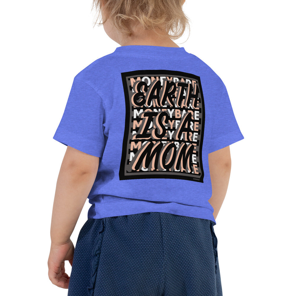 MONEYBARE EIAM-1 Toddler Short Sleeve Tee - Peach