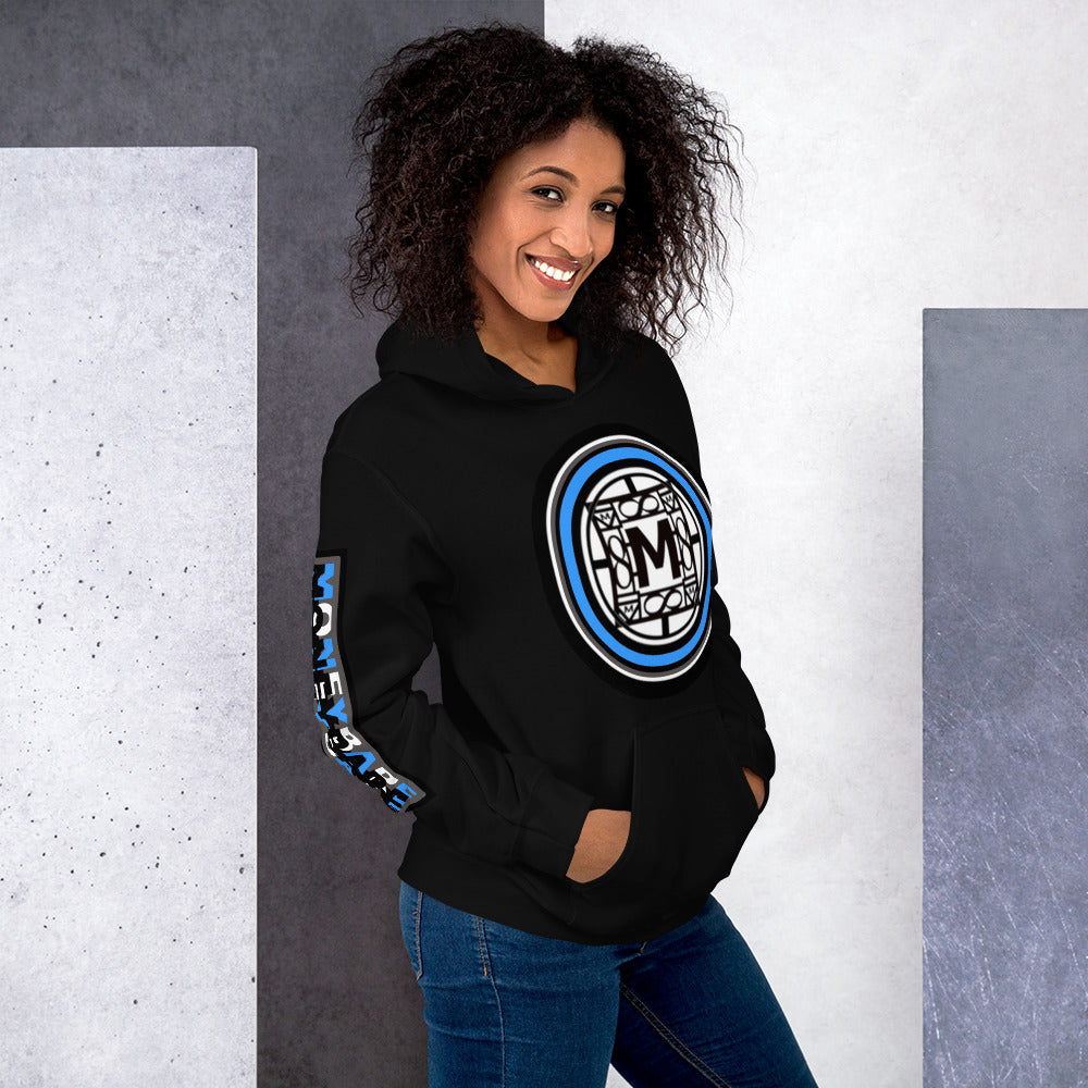 MONEYBARE IDSN-1 Hoodie - Aqua Icon